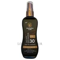 AUSTRALIAN GOLD Instant Bronzer Spray Gel Sunscreen SPF30 - Сонцезахисний спрей-гель з бронзатором SPF-30