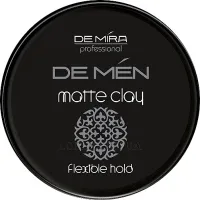 DEMIRA DeMen Matte Clay - Професійна стайлінгова матова глина для укладання волосся та бороди