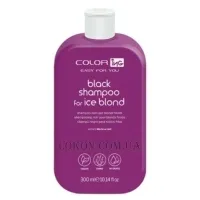 ING Coloring Black Shampoo For Ice Blond - Чорний шампунь для холодного блонду