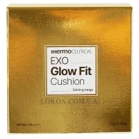 THERMOCEUTICAL Exo Glow Fit Cushion SPF50+ - Сонцезахисний тональний кушон з екзосомами SPF50+