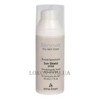 ANNA LOTAN Renova Broad Spectrum Sun Shield SPF50 - Сонцезахисний крем для сухої та нормальної шкіри SPF-50