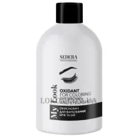 SEDERA My Look Oxidant For Coloring Eyebrows And Eyelashes - Окислювач для фарбування брiв та вiй 1,05 %