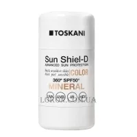 TOSKANI COSMETICS Sun Shiel-D Stick SPF 50+ - Сонцезахисний стік SPF-50+