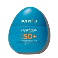 SENSILIS Oil Control Dry Touch SPF50+ - Матуючий сонцезахисний крем SPF-50+