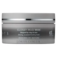 ID HAIR Elements Glossy Mud Wax - Текстуруючий віск на основі глини з глянцевим ефектом