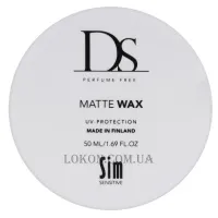 SIM SENSITIVE DS Matte Wax - Матовий воск для волосся