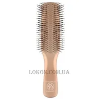 S-HEART-S Scalp Brush World Model Long Pink Gold - Преміальна щітка для волосся 