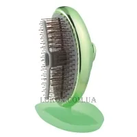S-HEART-S Scalp Brush Parfaite Green - Компактна масажна щітка для волосся та шкіри голови 