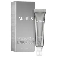 MEDIK8 Crystal Retinal Ceramide Eye 10 - Нічний крем навколо очей з ретиналем 0,1%