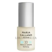 MARIA GALLAND 33 Mosaic Drops Mattifying - Потужна матуюча сироватка