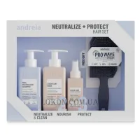 ANDREIA Neutralize + Protect Hair Set - Набір для нейтралізації небажаних помаранчевих та жовтуватих пігментів у волоссі
