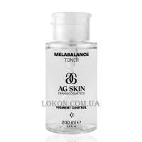 AG SKIN Pigment Control Melabalance Toner - Тонік проти пігментації