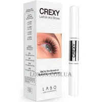 LABO TRANSDERMIC Crexy Lashes and Brows - Гель для росту вій та брів